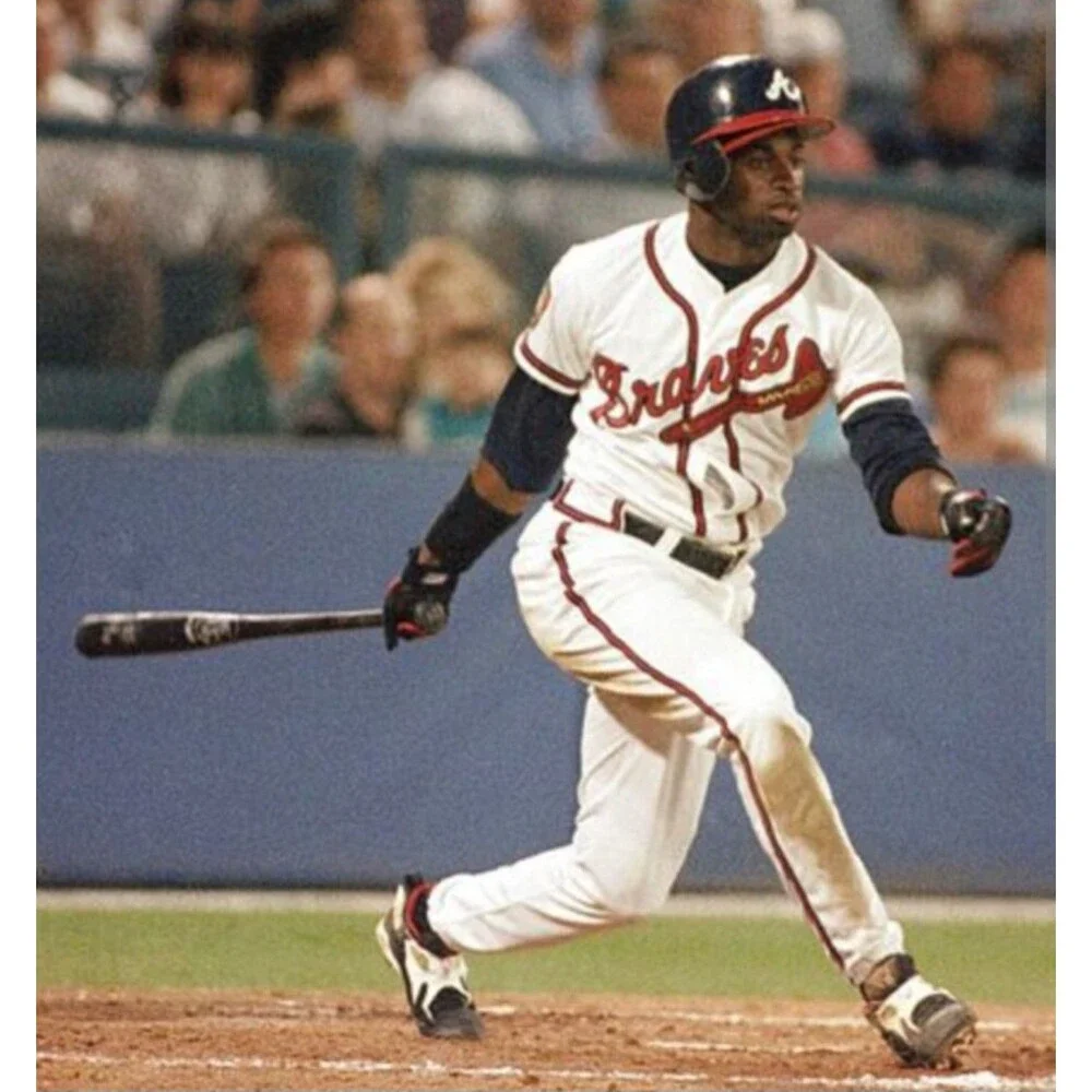 Deion Sanders (Mitch/Ness)-(Braves)-(Jersey)-(White)-(New Cond.)-(XL)-$110.00 - Picture 11 of 11